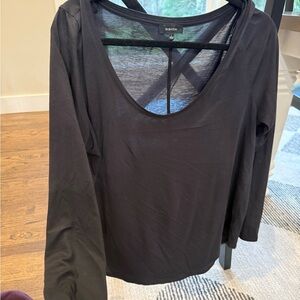 Babaton Black Long Sleeve Top